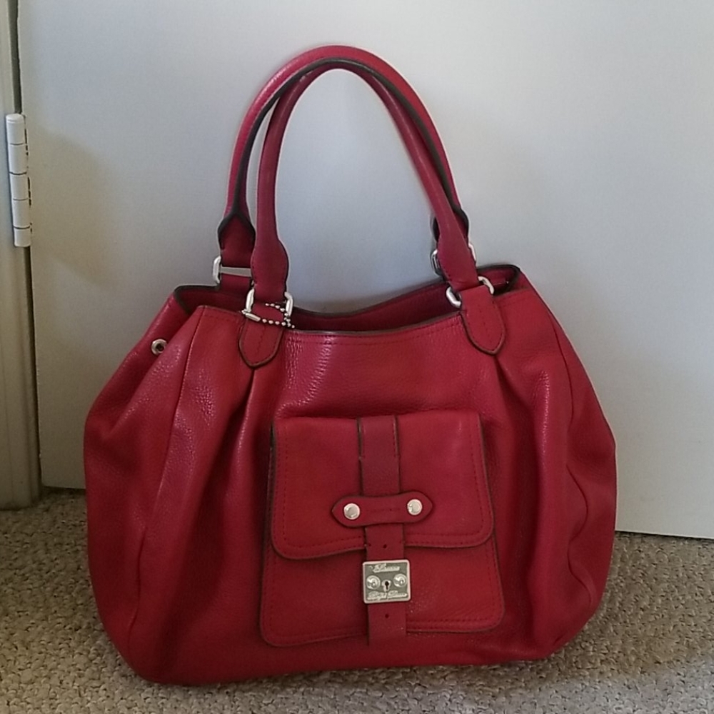 Red Ralph Lauren tote